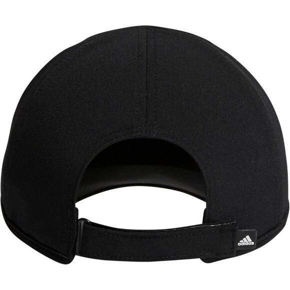 Men's Black Superlite Hat – Lightweight Athletic Running Cap for Workouts - Picture 3 of 7
